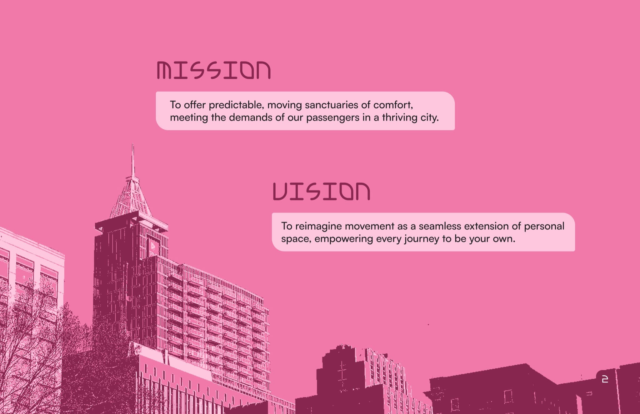 closing mission and vision spread