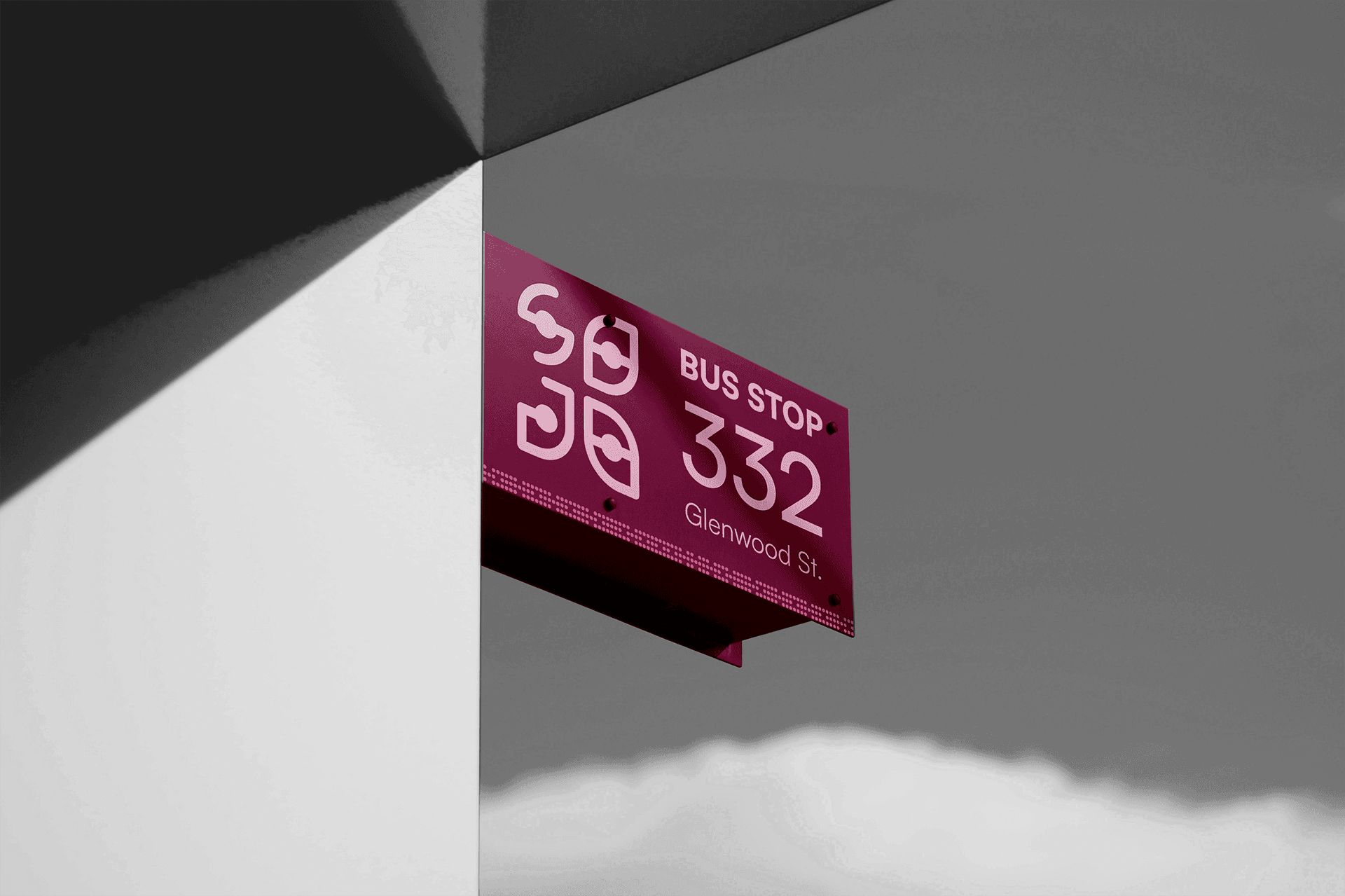 sojo stop sign mockup