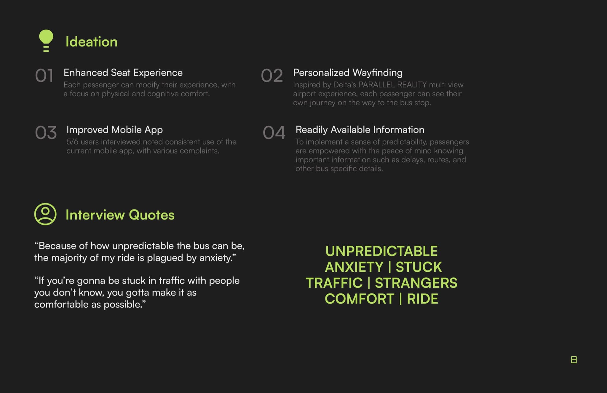 booklet ideation concepts
