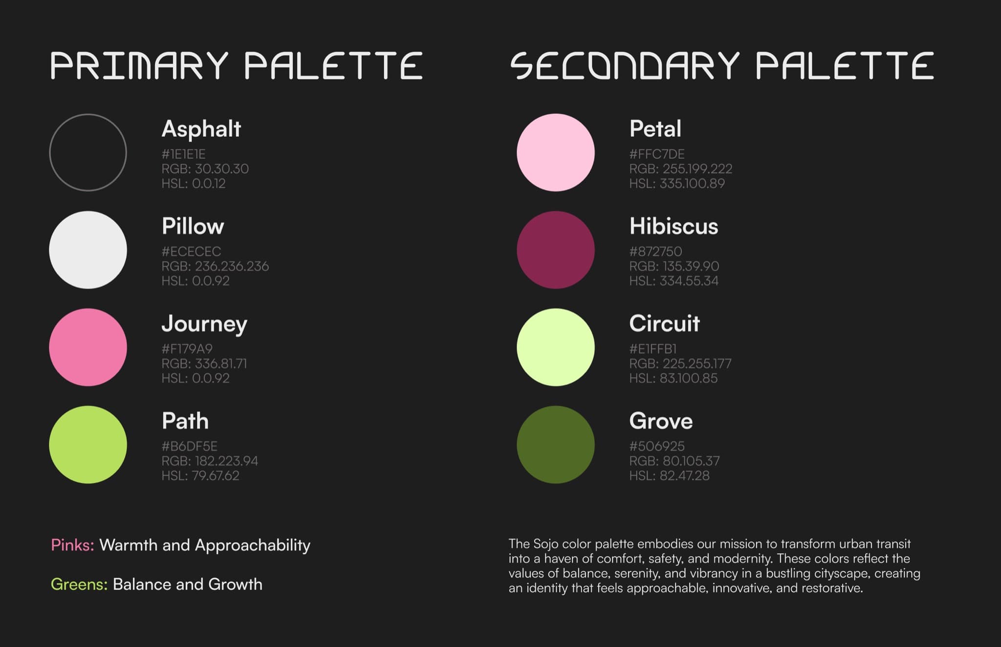 booklet color palette