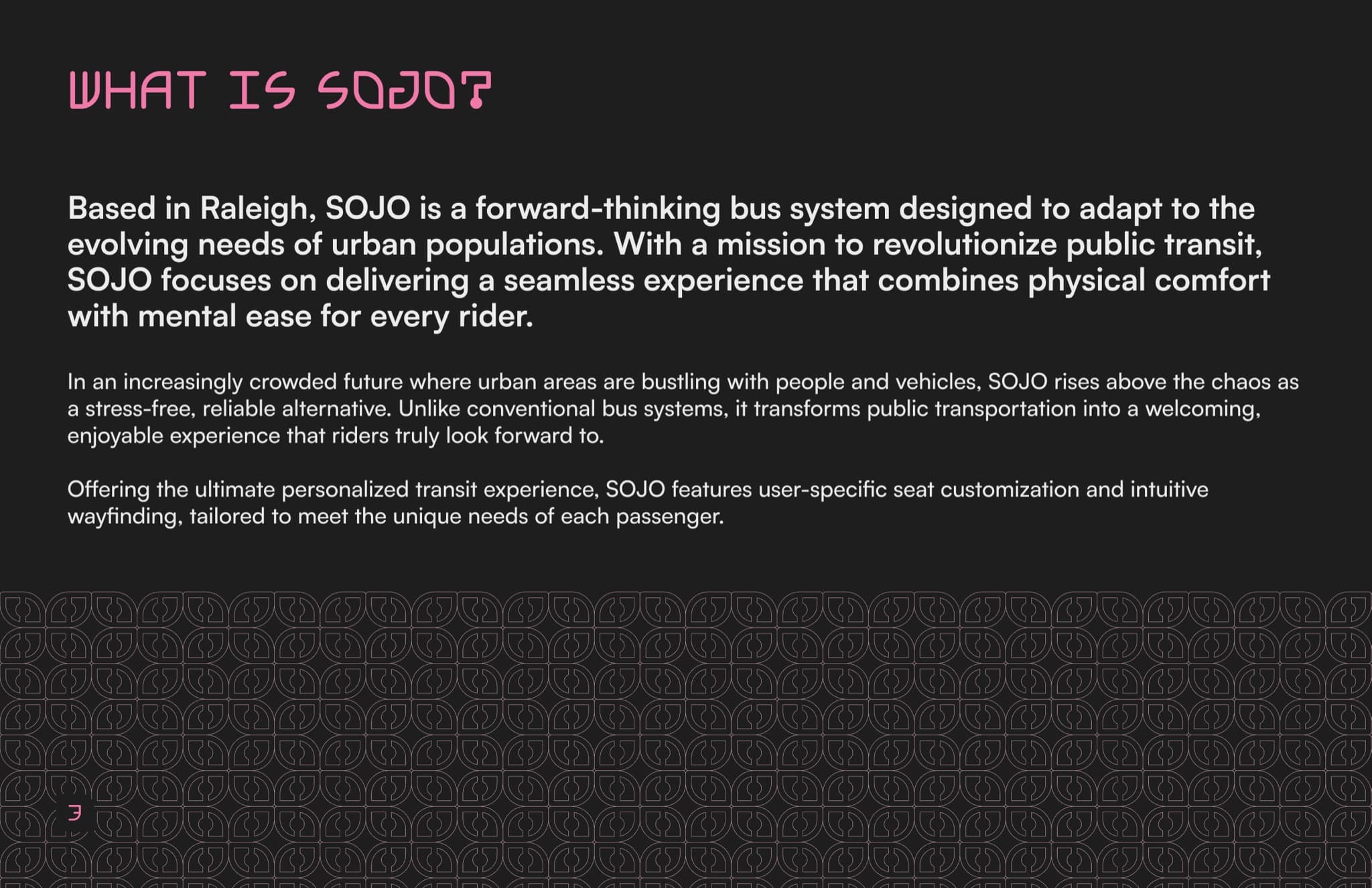 booklet what is sojo